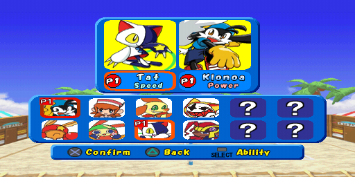 Klonoa Beach Volleyball screenshot 3 for Playstation